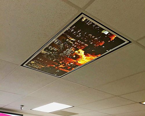 Customized Ceiling Tiles